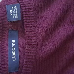 Claiborne light pullover sweater